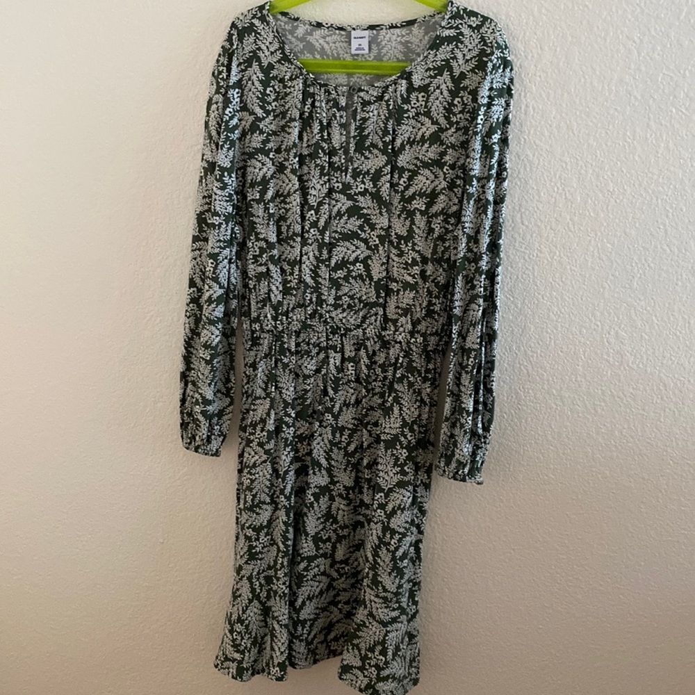 Green Flowy Dress